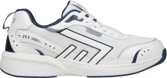 Billy Footwear BILLY Limitless 253 Side Zip Sneaker in White/navy at Nordstrom, Size 10.5