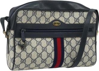 Gucci Pre-owned Vintage Schoudertas - Dames - Vintage Schoudertas - Veelkleurig - ONE Size - Leer - Vintage
