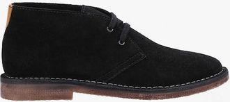 Hush Puppies Mens Hush Puppies SAMUEL Mens Chukka Boots Black - Size: 10