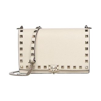 Valentino Garavani Cross Body Bags, female, Beige, Size: ONE SIZE Cross Body Bags