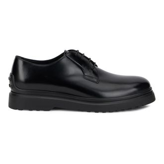 Tod's Heren, Schoenen, Zwart, Maat: 44 EU Leer