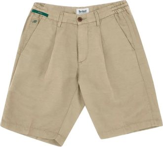 Re-hash Shorts Benson con pieghe - Toni neutri