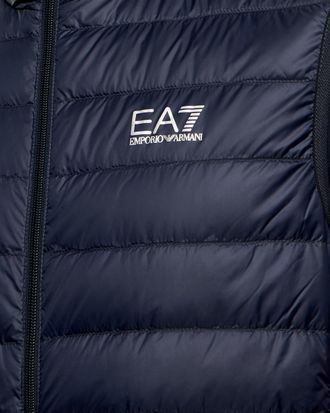 Emporio Armani Mens Gilet Packable Core Identity Blue Polyamide Waistcoats & Gilets