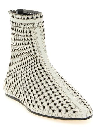 Isabel Marant Ferix Ankle Boot - Cream