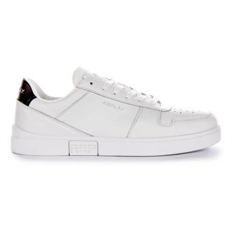 Replay Sneakers, male, White, 8 UK, Polys Court 3 Trainer