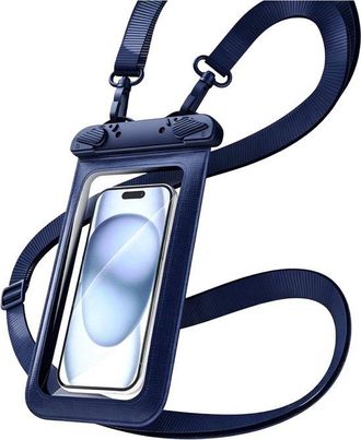 OEM Juego De 2 Fundas Impermeables Para Tel&eacute;fono, Espec&iacute;ficamente Para Nadar, Con Certificaci&oacute;n Ipx8, Aptas Para Smartphones De 7,5 Pulgadas O Menos