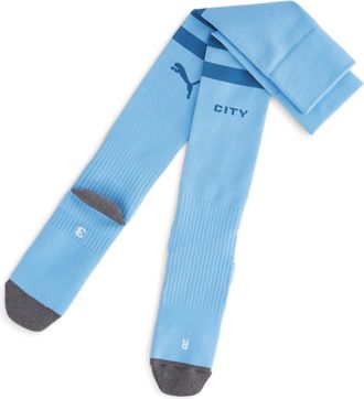 Puma Manchester City Home Sock 2023/2024 2.5-5 Light Blue