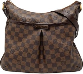 Louis Vuitton Pre-owned Cross Body Bags, female, Brown, Size: ONE SIZE Pre-owned Checkered Shoulder Bag
