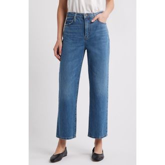 Frame Denim Le Jane High Waist Ankle Straight Leg Jeans in Caramia at Nordstrom Rack, Size 34