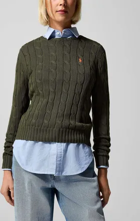 Polo Ralph Lauren Polo Shirt Ralph Lauren - Womens Embroidered logo wool and cashmere sweater