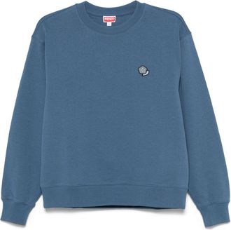 Kenzo Kenzo Pop sweater met borduurwerk - Blauw
