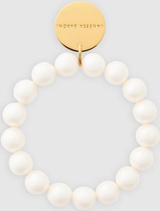 Vanessa Baroni Bracelet Mini Beads Flex Pearl