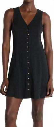 Nation Ltd Tierra Mini Dress In Jet Black
