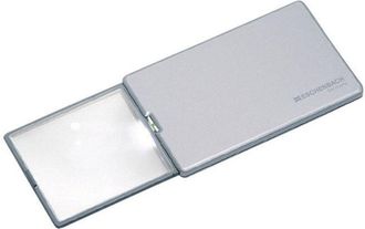 Eschenbach Porzellan Group 152111 Easy Pocket Lente dingrandimento portatile con illuminazione led Ingrandimenti: 3 x - Eschenbach
