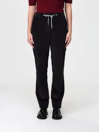 Eleventy Pantalone con coulisse Eleventy in velluto a coste