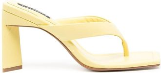 Senso Vale open-toe 90mm sandals - women - Leather - 36 - Yellow