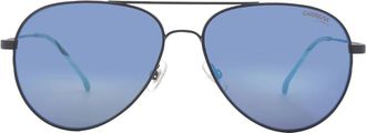 Carrera Blue Sky Pilot Unisex Sunglasses CARRERA 2031T/S 0003/XT 58
