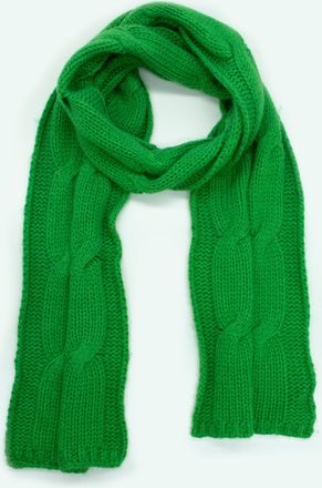Portolano Chunky scarf with cables