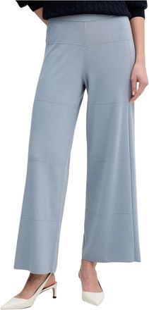 Joseph Ribkoff Wijde broek - Dames - Wijde Broeken - Blauw - XS - Broeken
