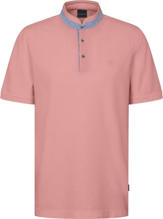 Bugatti Poloshirt BUGATTI, Herren, Gr. XXL, orange (940, koralle), 100% Baumwolle, unifarben, normal, ohne Ausschnitt, Rippb&uuml;ndchen, Shirts Poloshirt, mit Ste