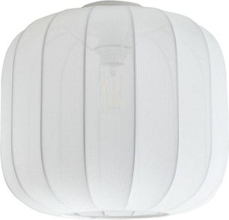 Lindby Lindby - L&aacute;mpara De Techo helin En Blanco Textura, Tela, Tejido, Seda