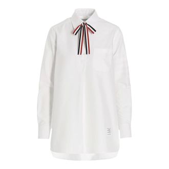 Thom Browne Mujer, Blusas y Camisas, Blanco, Talla: XS