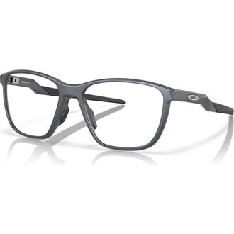 Oakley 56mm Square optical glasses in Black at Nordstrom