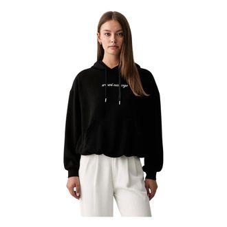 A|X Armani Exchange Donna, Felpe, Nero, XS, new