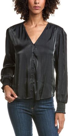 Bella Dahl Smocked Cuff Blouse