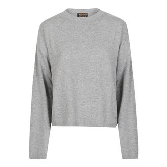 Woolrich Truien & Vesten, Dames, Grijs, M, Leer, Cozy Sweater
