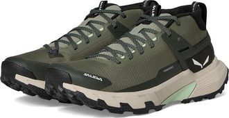 Salewa Pedroc 2 Mid Ptx Womens Hiking Boots Faded Green/Dark Olive : 9.5 M, Synthetic