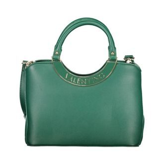 Valentino Handbags, female, Green, Size: ONE SIZE Polyethylene Handbag with Sleek Design