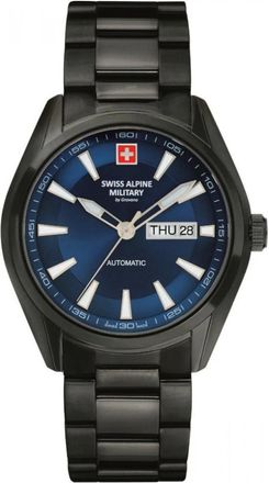 Swiss Alpine Military Herenhorloge 7090.2175 - Heren - Horloges - Zwart - ONE Size - Accessoires