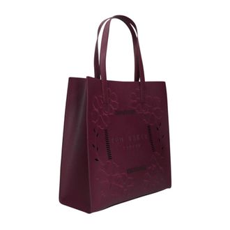 Ted Baker Rowcon Shopper - Dames - Shoppers - Rood - ONE Size - Leer - Tassen