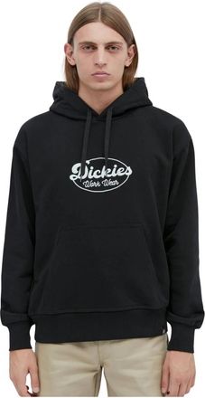 Dickies Gridley Hooded Sweatshirt - Heren - Hoodies - Zwart - S - Katoen - Hoodies & sweatvesten