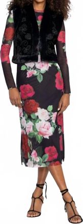 Johnny Was Rachella Vest In Black