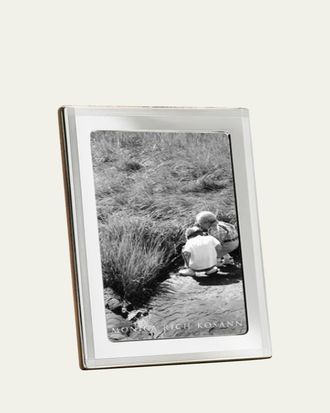 Monica Rich Kosann Cross Hatch Stripe 8 x 10 Picture Frame