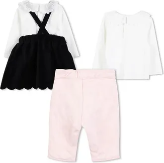 Chlo&eacute; Cotton Dress Set - White
