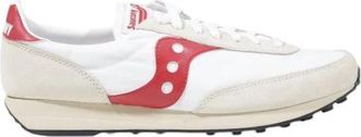 Saucony Trainer 80 S70884 - Heren - Sneakers - Veelkleurig - 40 EU - Leer - Schoenen