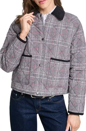 Levi's Quilted Barn Jacket in Black/white at Nordstrom, Size X-Large