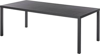 Hesperide Hesperide - Mesa De Jard&iacute;n Rectangular Piazza Negro - 8 Plazas - Hesp&eacute;ride