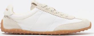 Bimba & Lola Suede Nylon 13 29 Sneaker in Off White at Nordstrom, Size 40