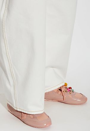 Kurt Geiger Kurt Bead Slim Runner Sports Shoes, Womens, Pink