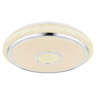 Netlighting Dani Semi Ceiling Light White LED Dimmable 2700-6500K Remote Timer
