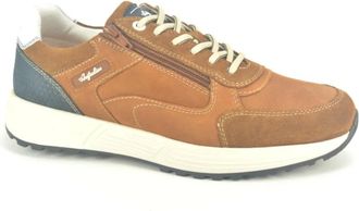 Australian Footware Cognac Runner N.+Tiret - Heren - Sneakers - Bruin - 43 EU - Schoenen