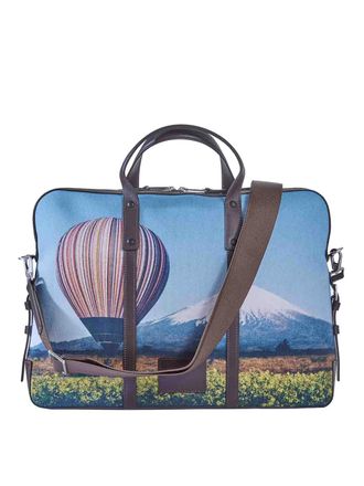 Paul Smith Mount Fuji Hot Air Balloon Folio Bag