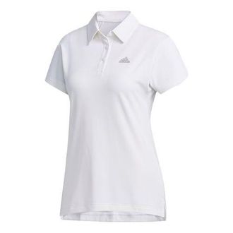adidas (WMNS) adidas Tennis Sports White Polo Shirt FK1388
