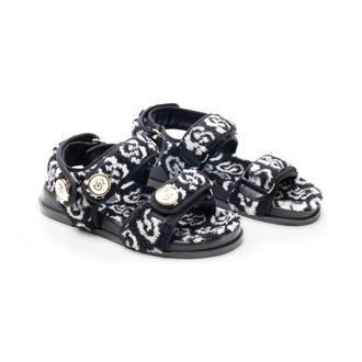 Ferragamo Devin Parker Sandal - Black