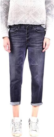 Dondup Dames, Broeken, Zwart, Maat: W27 Katoen