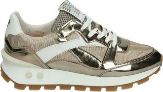Floris Van Bommel Schoenen, Dames, Beige, 36 EU, Leer, Blokki 07.03